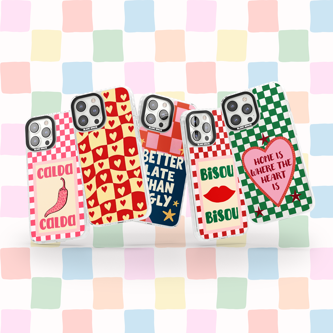 Summer Checked Cases: Bold, Bright & Full of Love