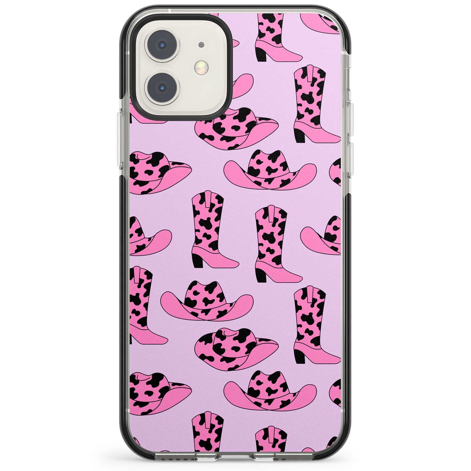 Cow-Girl Pattern Impact Phone Case for iPhone 11, iphone 12