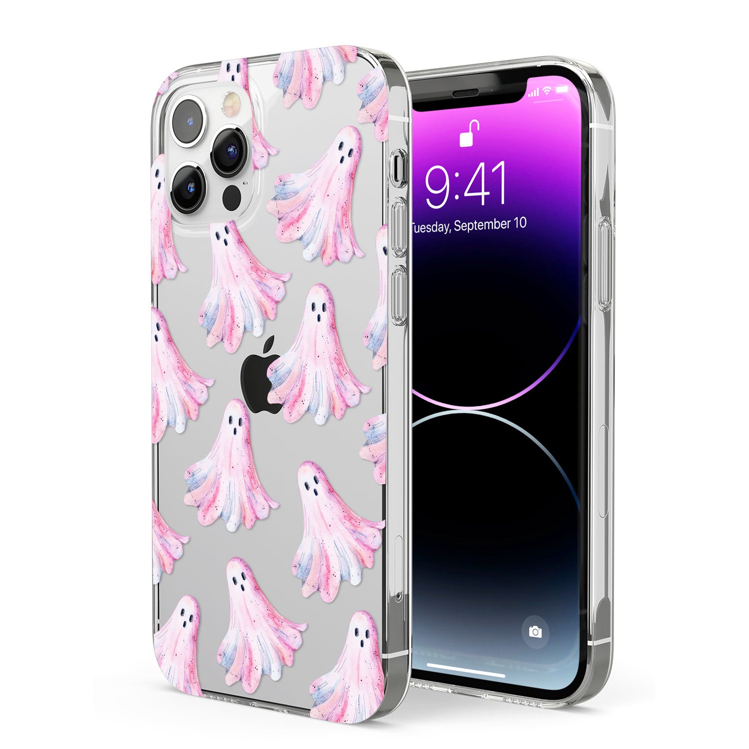 Pink Ghosts Phone Case for iPhone 12 Pro