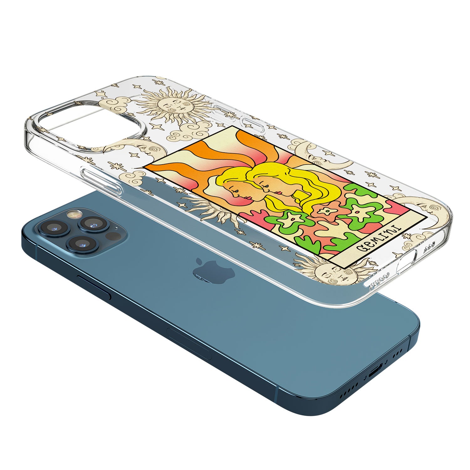 Celestial Zodiac - Gemini Phone Case for iPhone 12 Pro
