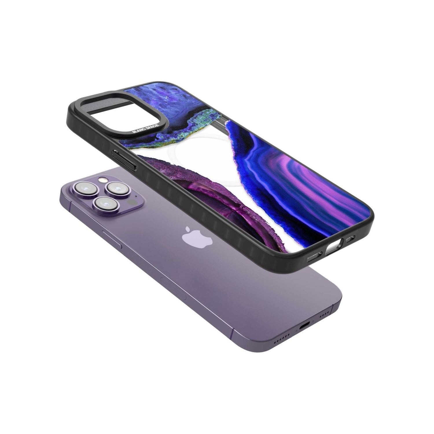 Violet Agate Slice