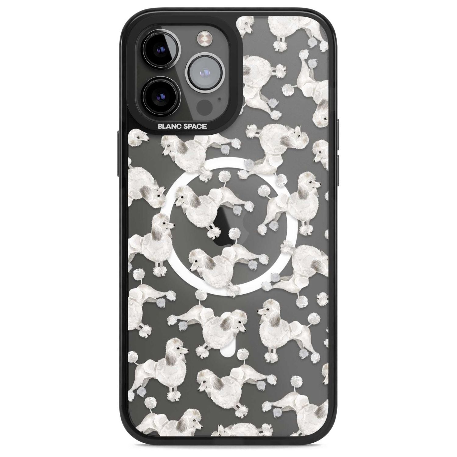 Poodle Watercolor Pattern