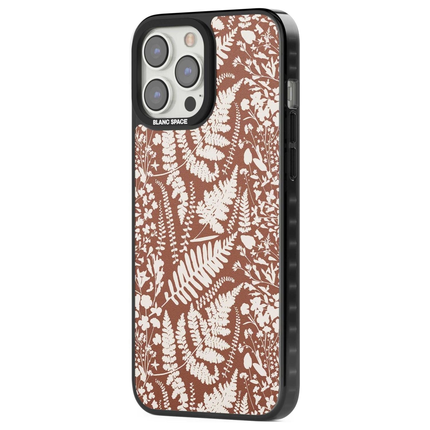 Wildflowers And Ferns On Terracotta