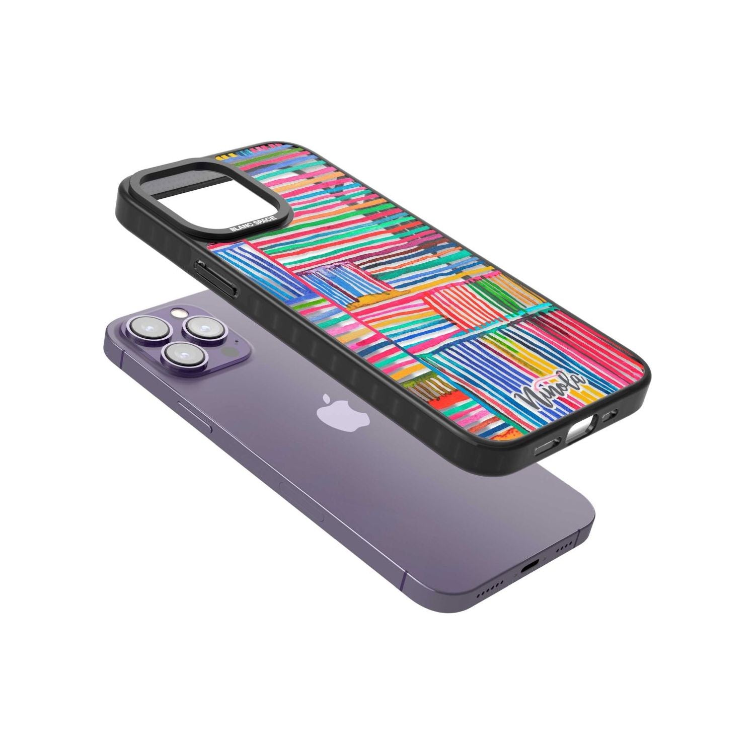 Vibrant Watercolor Lines