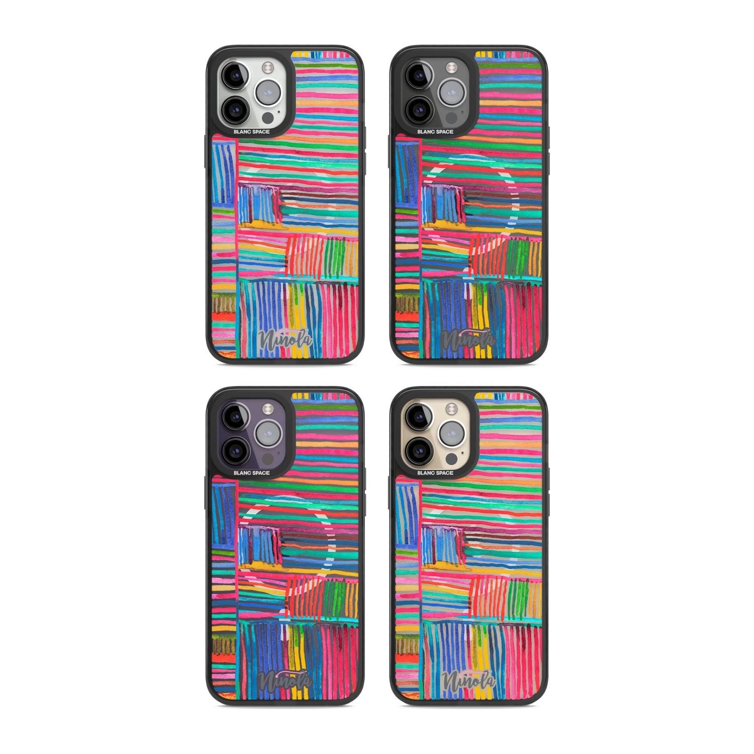 Vibrant Watercolor Lines