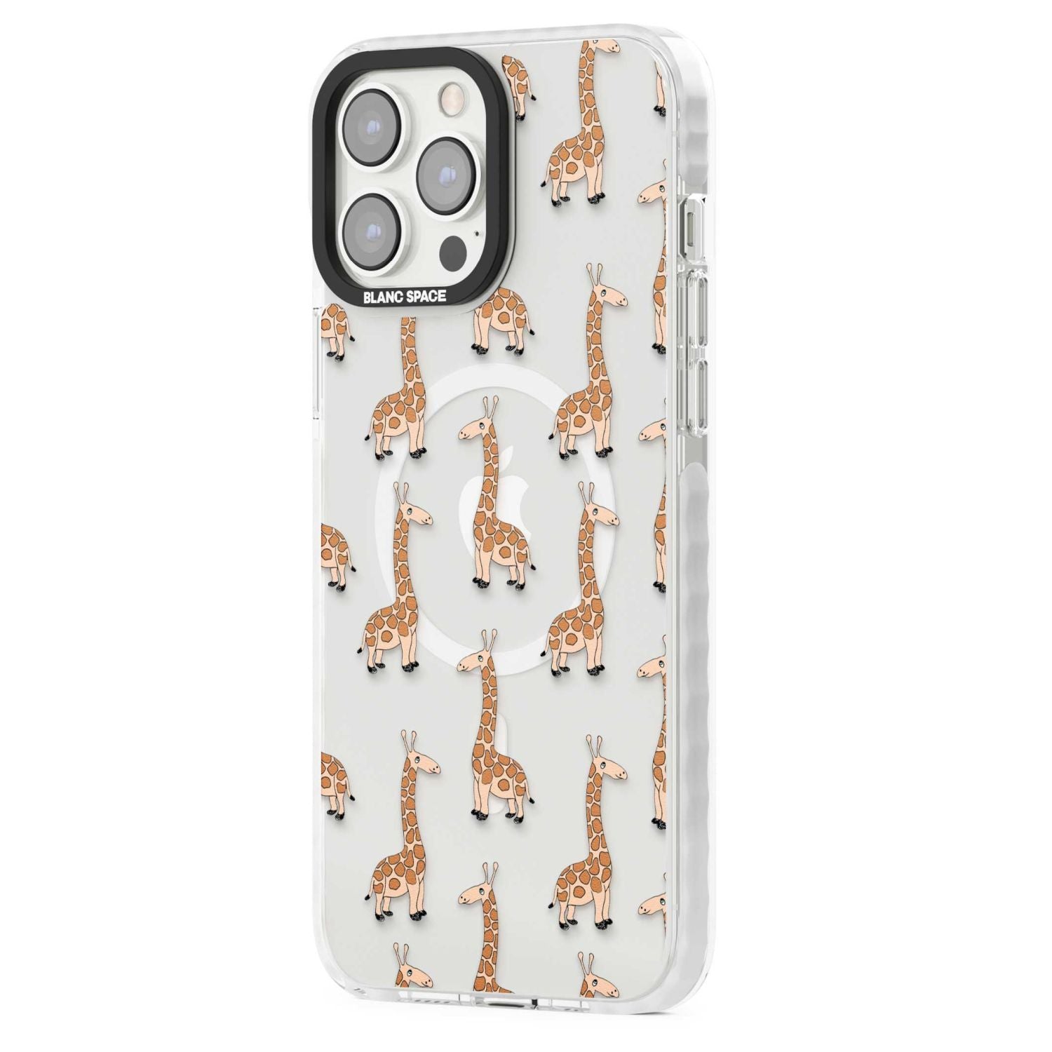 Cute Giraffe Pattern Clear