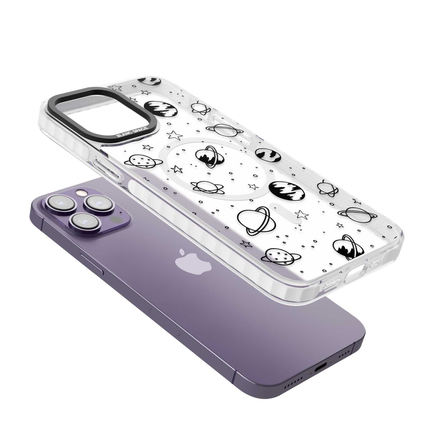 Cosmic Sketch Black Clear