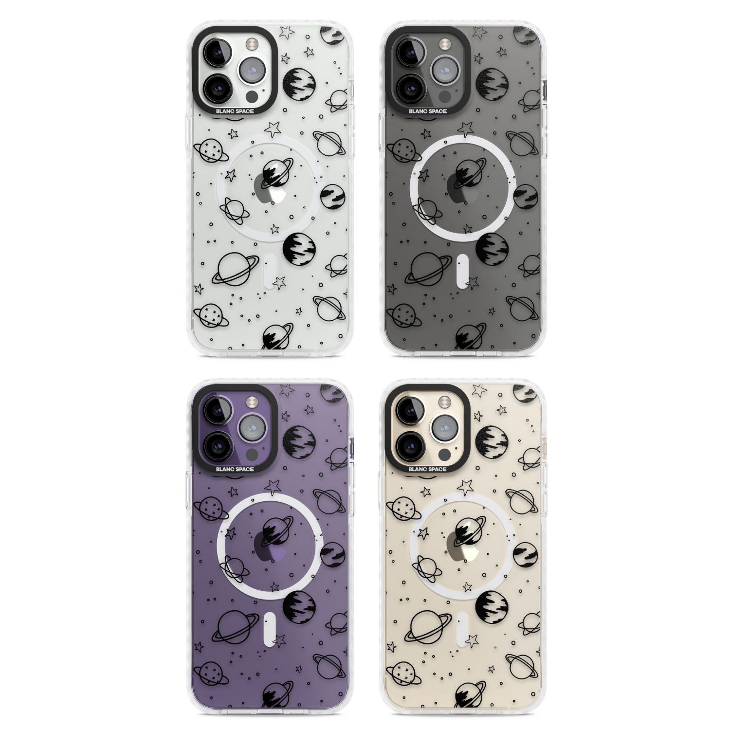 Cosmic Sketch Black Clear