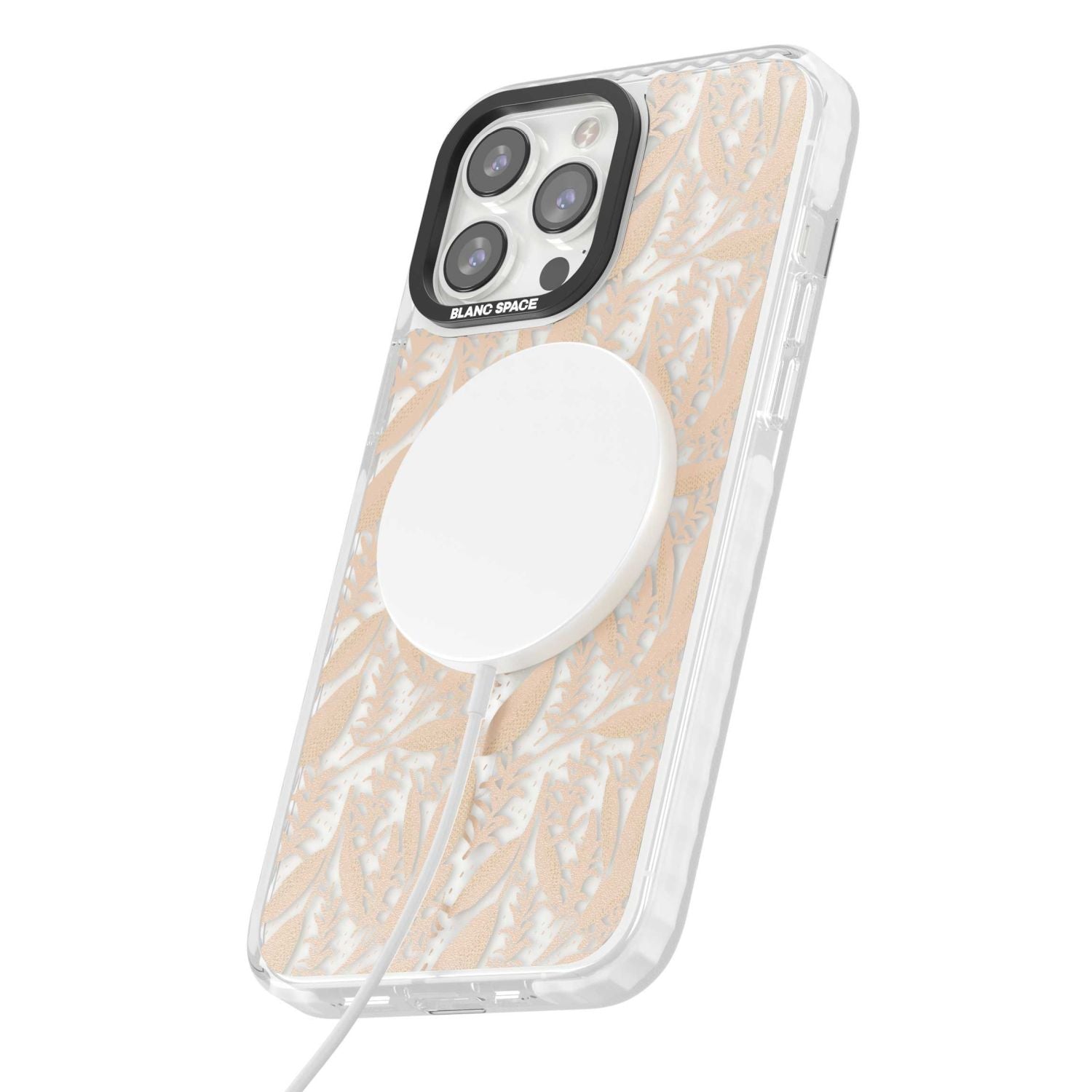 Personalised Monogram Subtle Abstract Floral