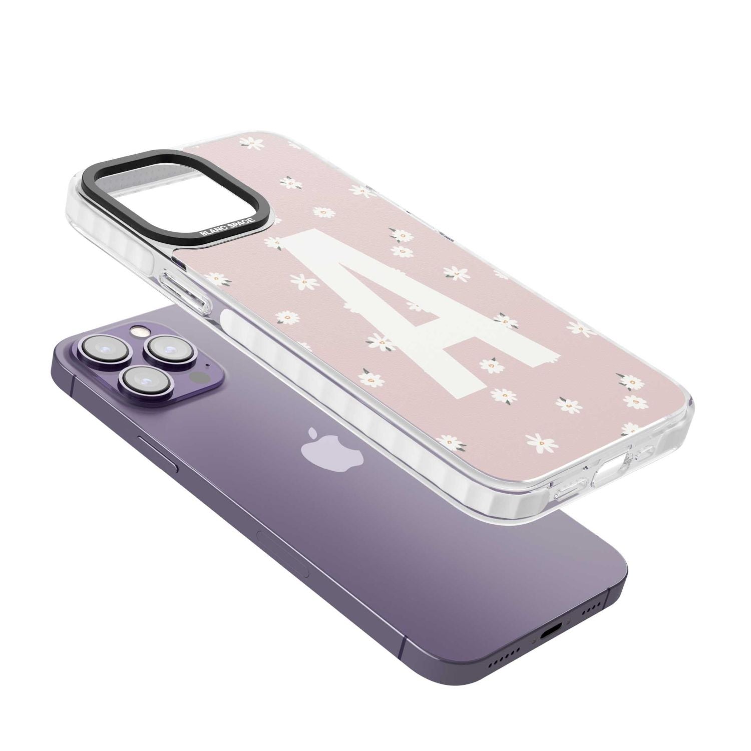 Personalised Pink Daisy Initial