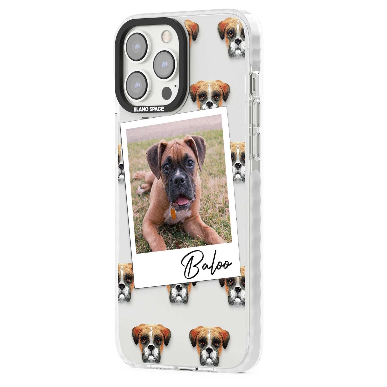 Personalised Boxer Instant Camera Photo