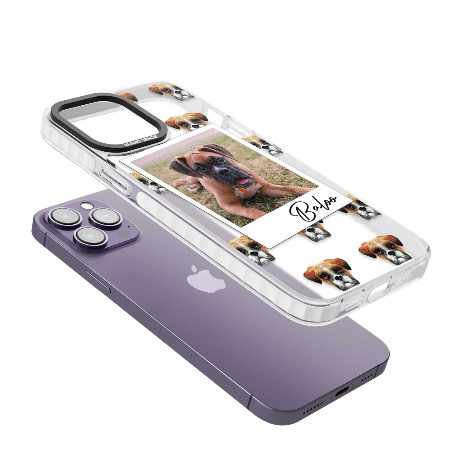 Personalised Boxer Instant Camera Photo