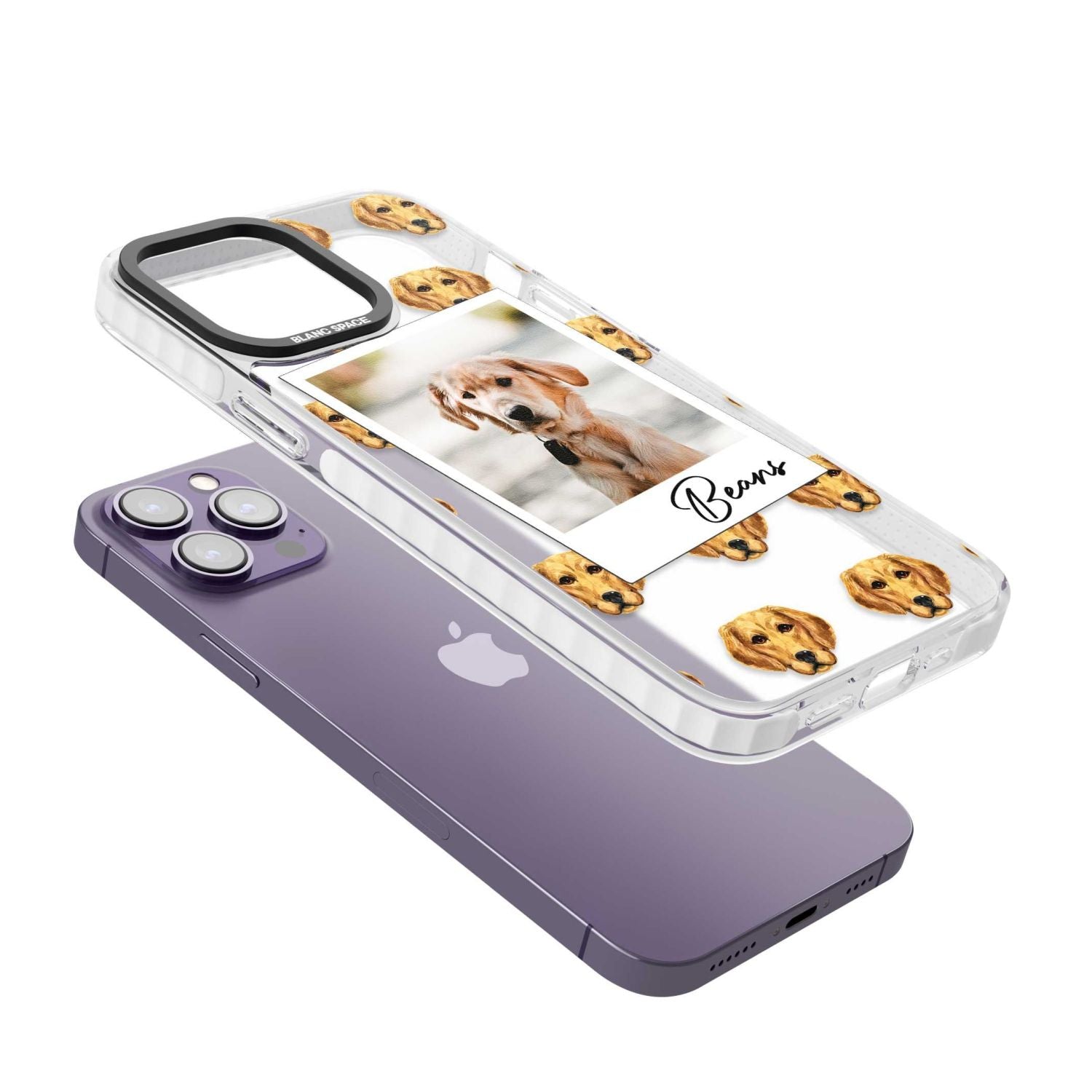 Personalised Labrador Instant Camera Photo