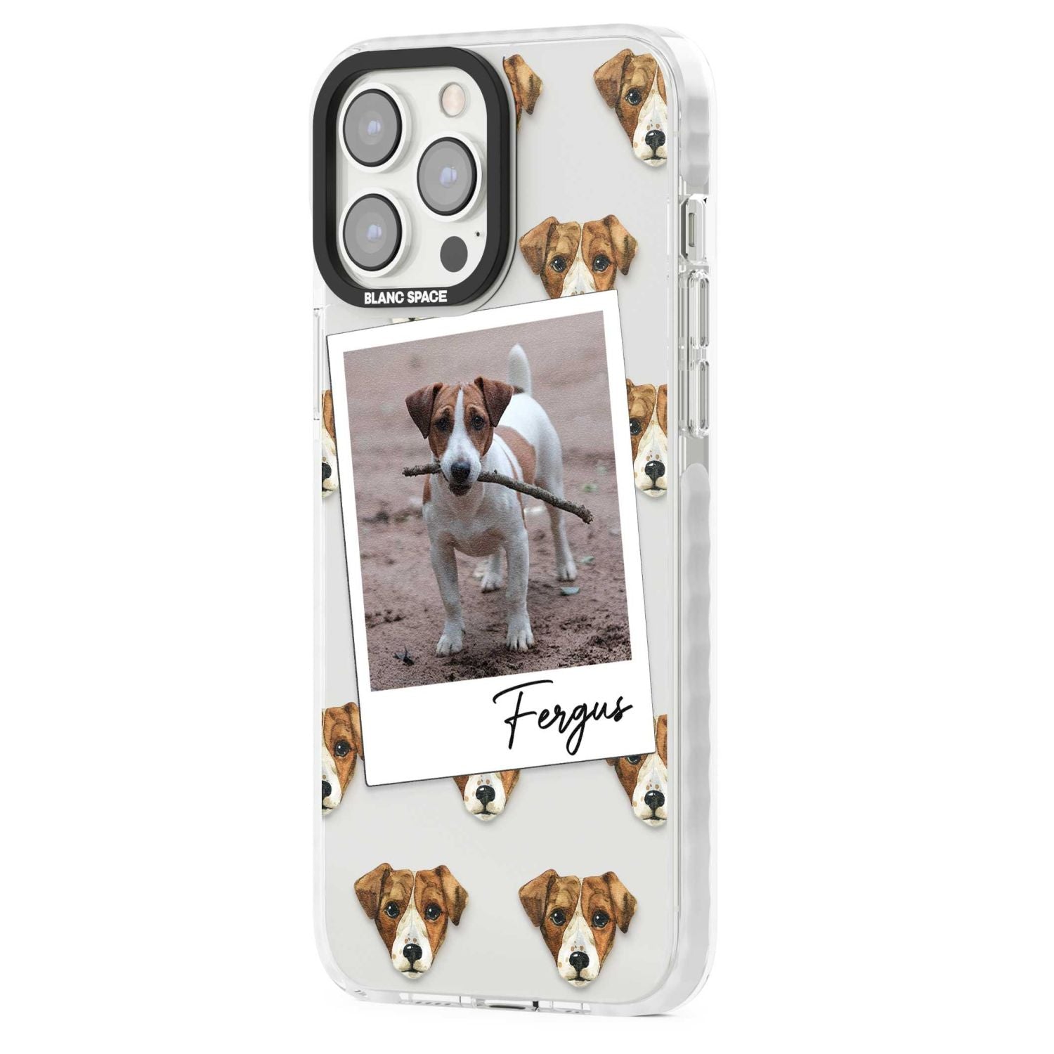 Personalised Jack Russell Instant Camera Photo