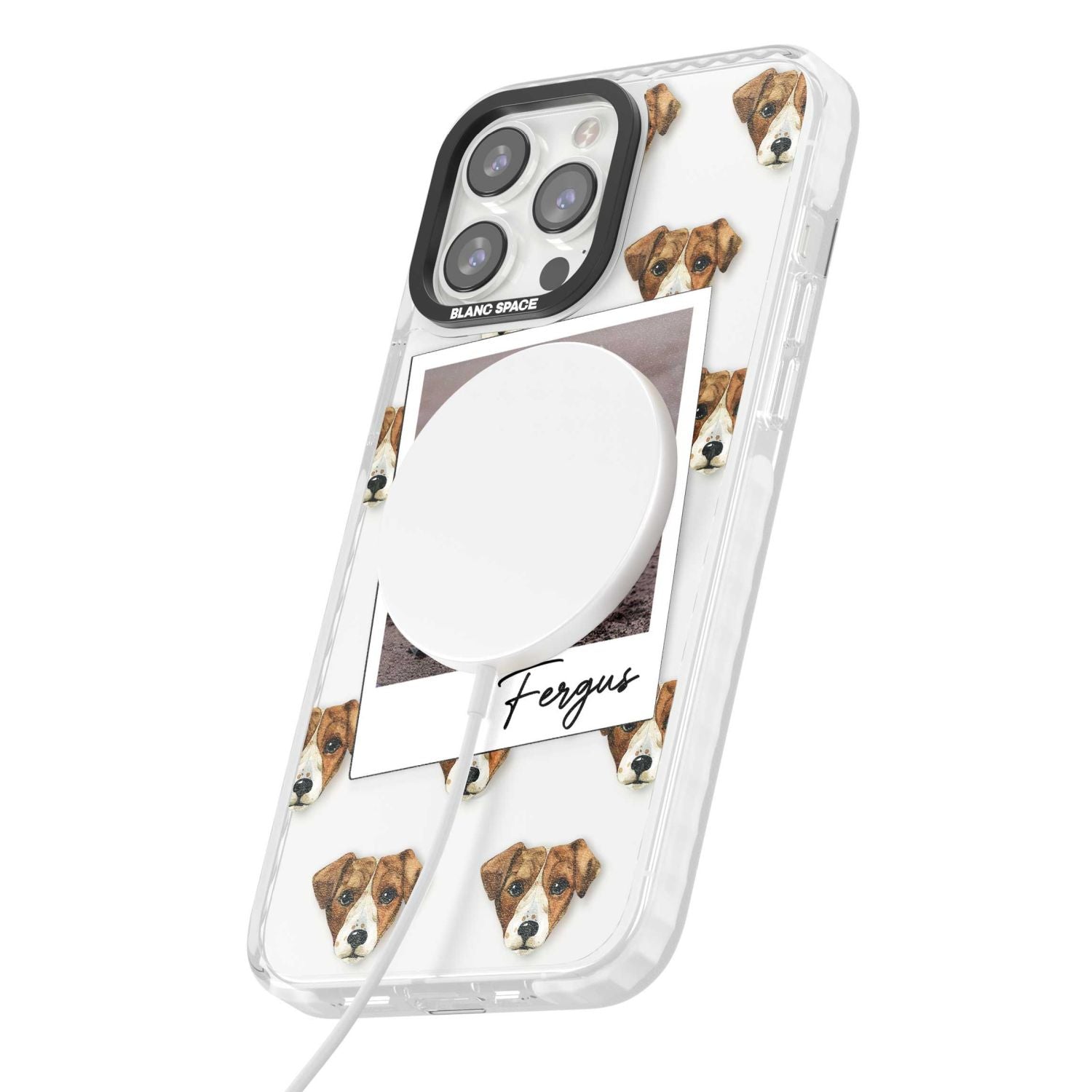 Personalised Jack Russell Instant Camera Photo