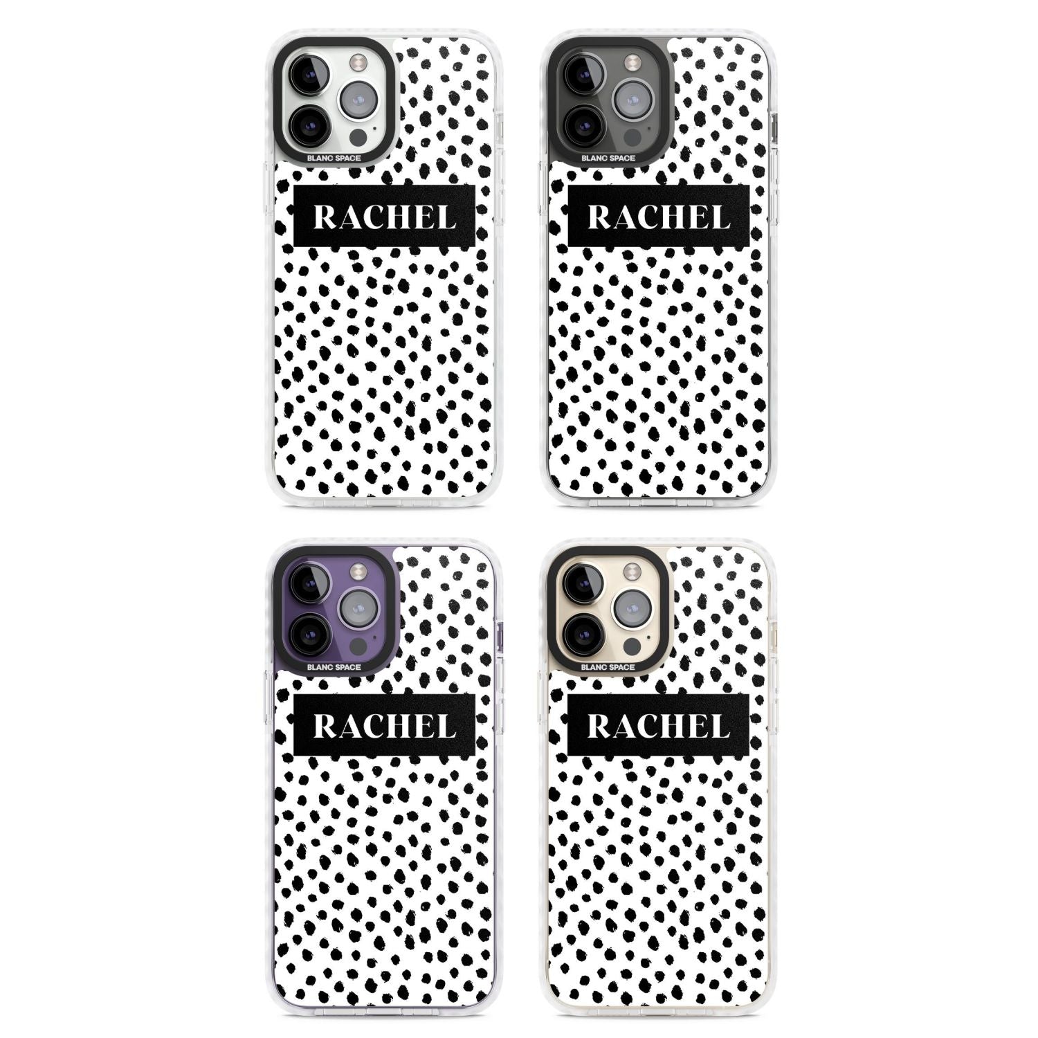 Personalised Black Dots