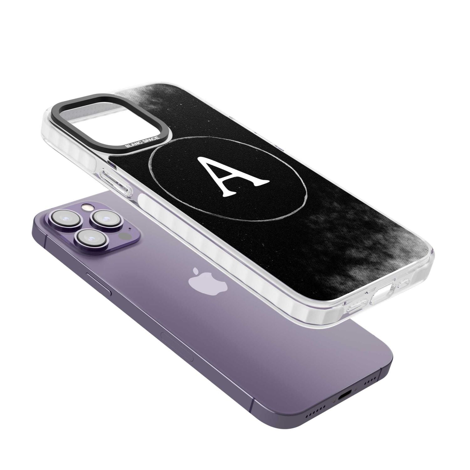 Personalised Monochrome Cosmic Monogram