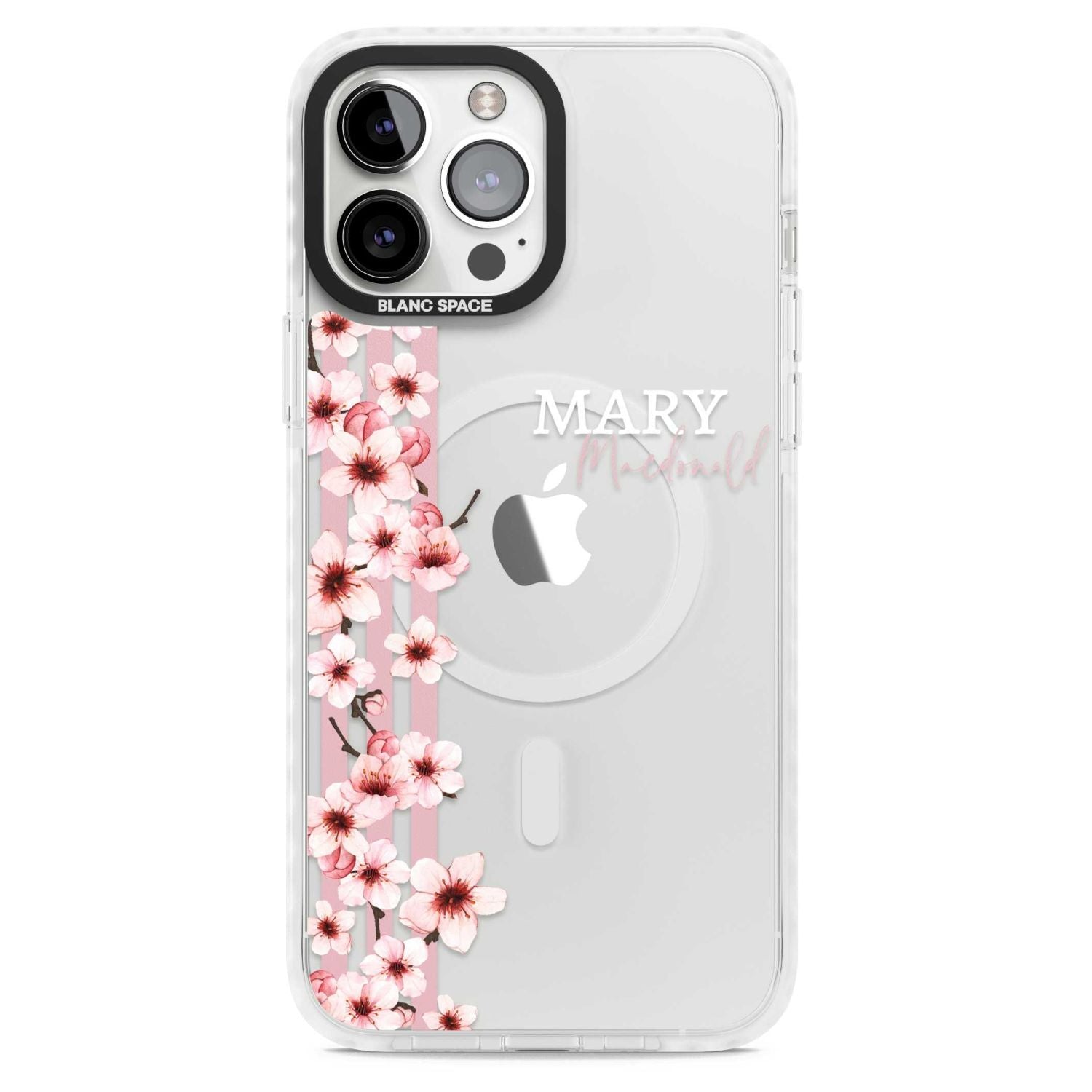 Personalised Cherry Blossom Stripes