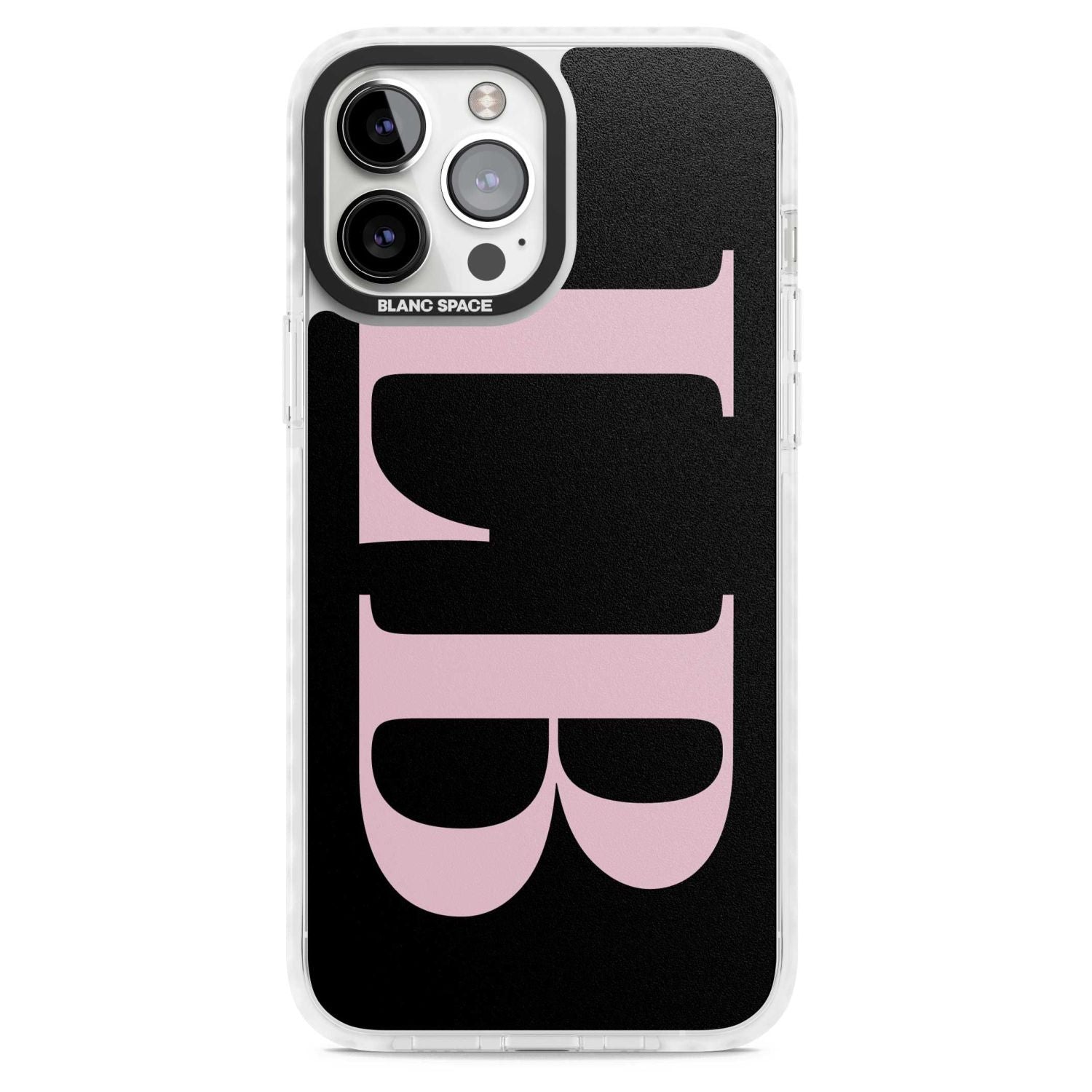 Personalised Pink & Black Green Letters