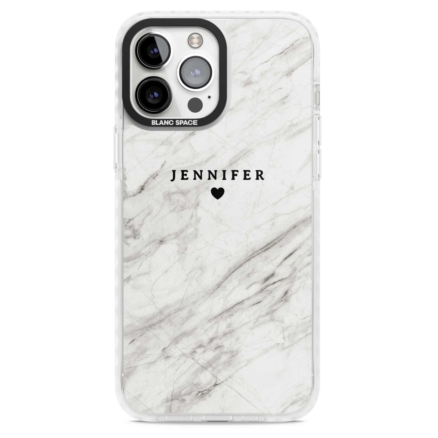 Personalised Light Grey Marble