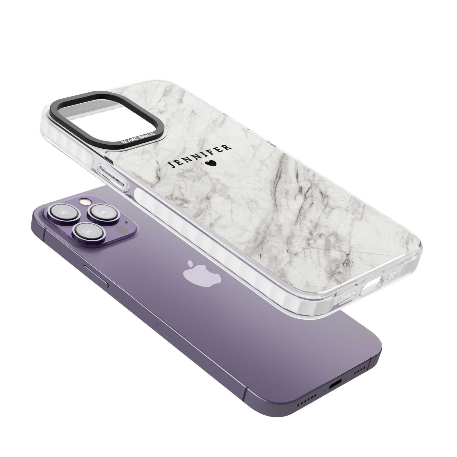 Personalised Light Grey Marble