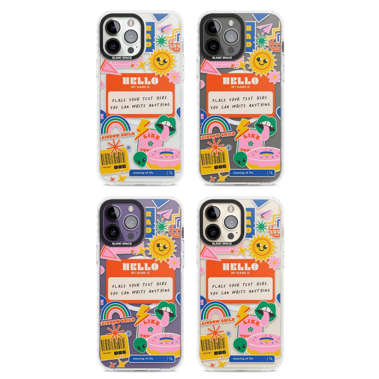 Personalised Retro Vibes Sticker