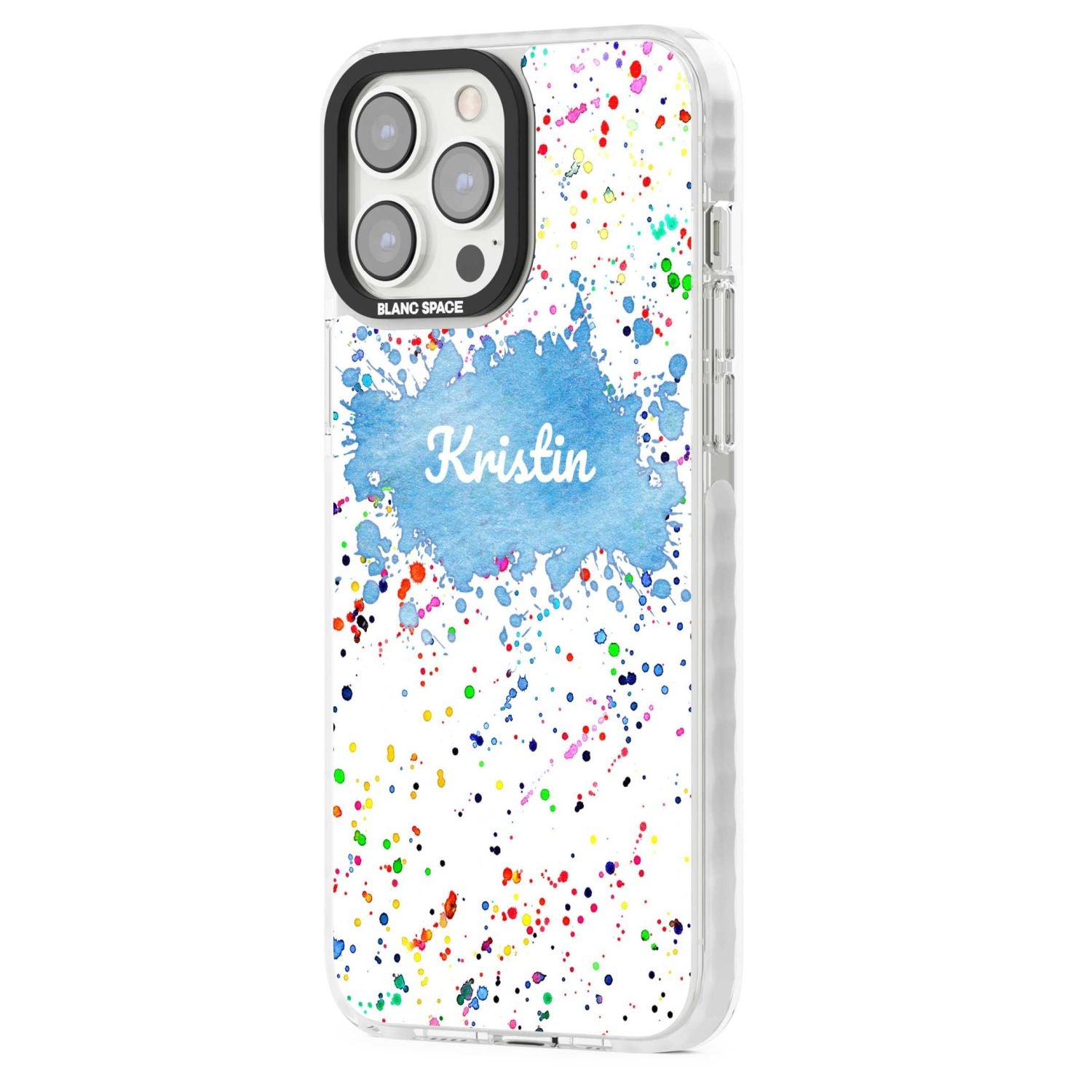 Personalised Rainbow Splatter Name