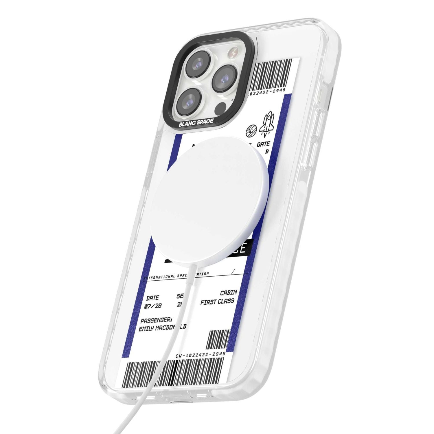 Personalised Mercury Travel Ticket