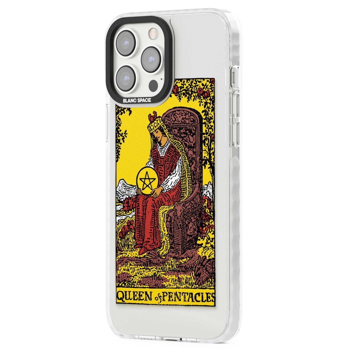 Personalised Queen Of Pentacles Tarot Card (Color)