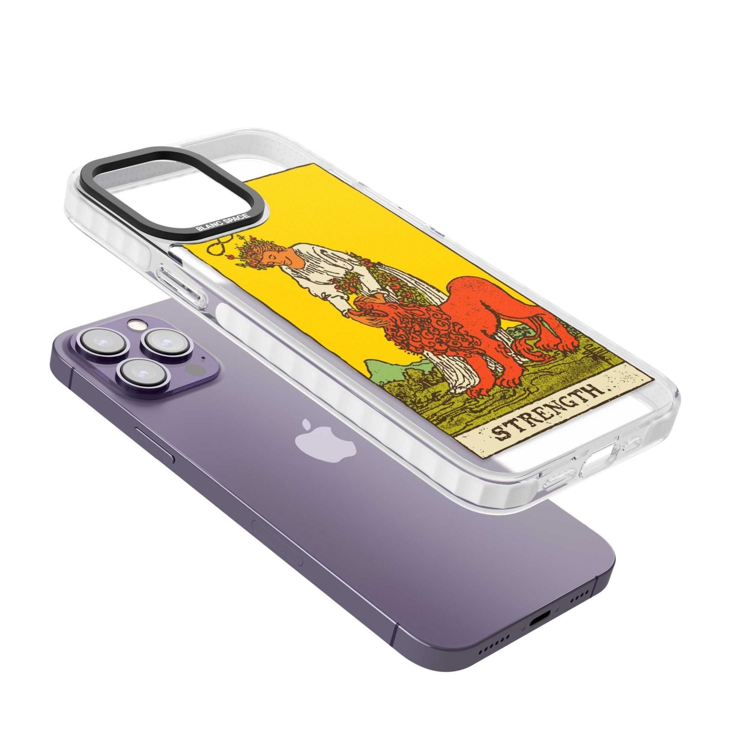 Personalised Strength Tarot Card (Color)