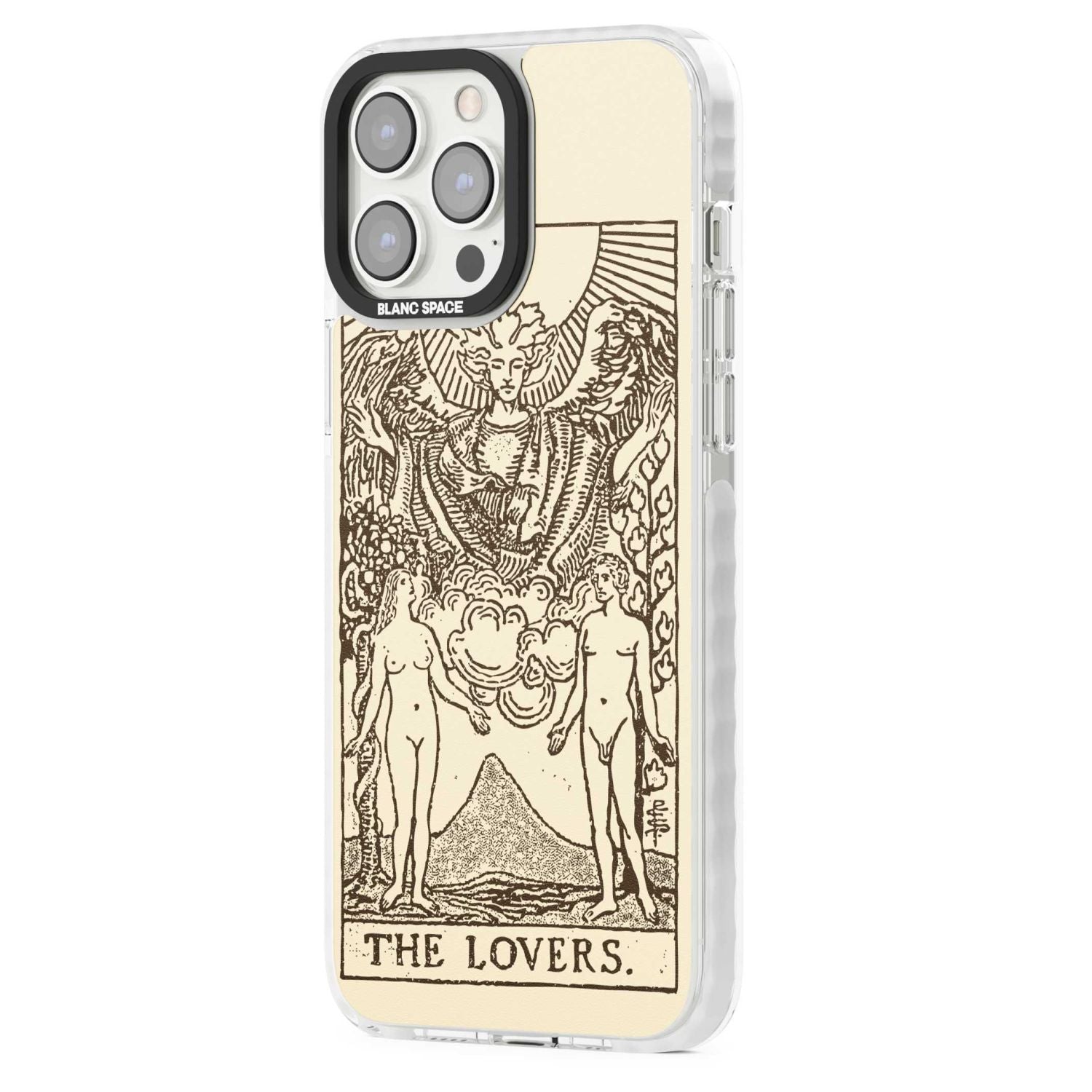 Personalised The Lovers Tarot Card (Cream)