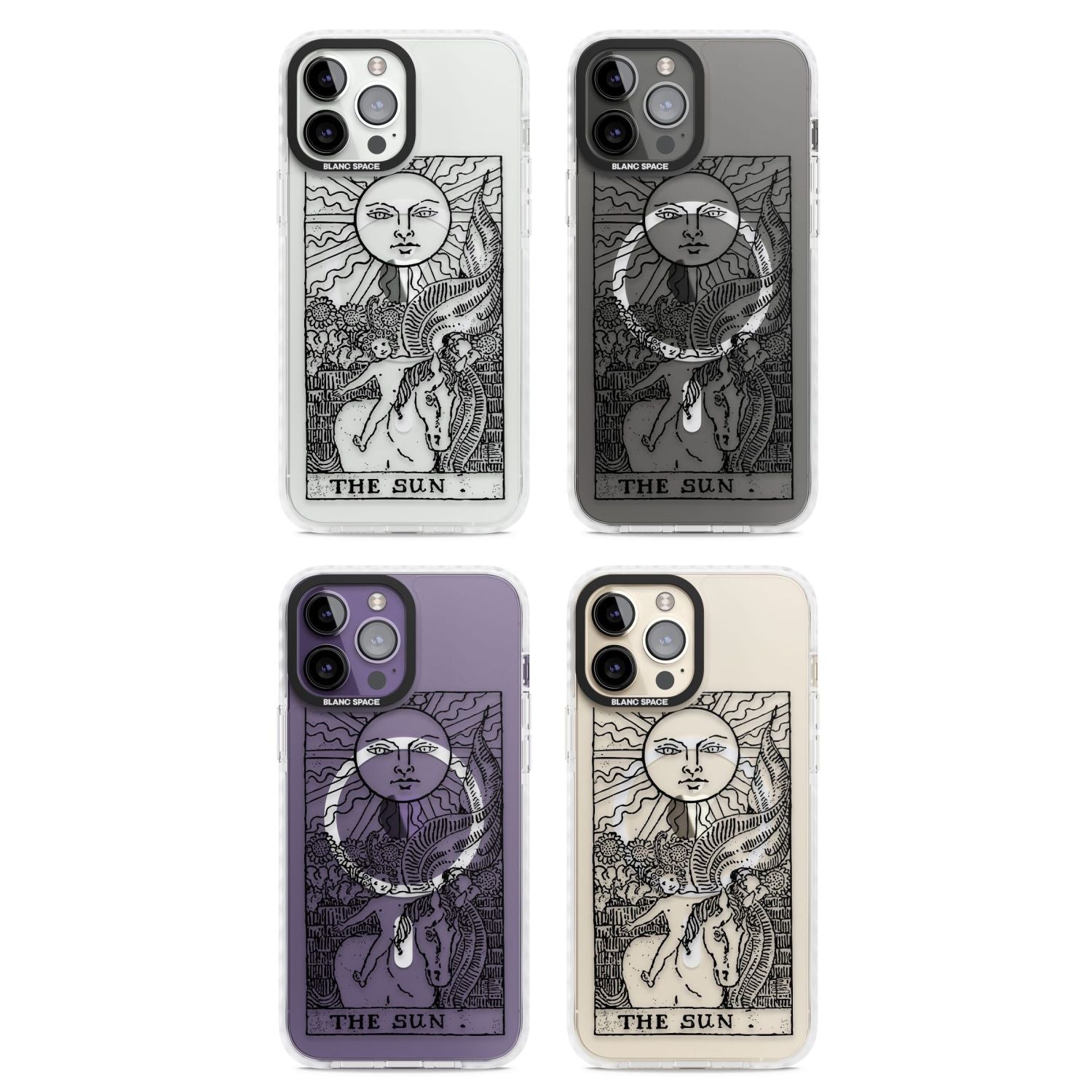 Personalised The Sun Tarot Card (Clear)