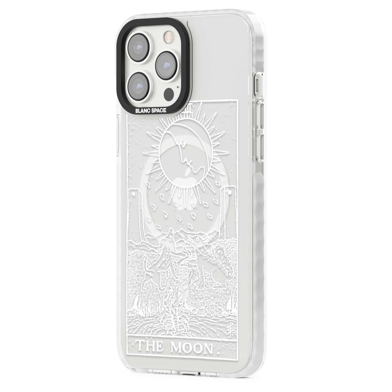 Personalised The Moon Tarot Card (White)
