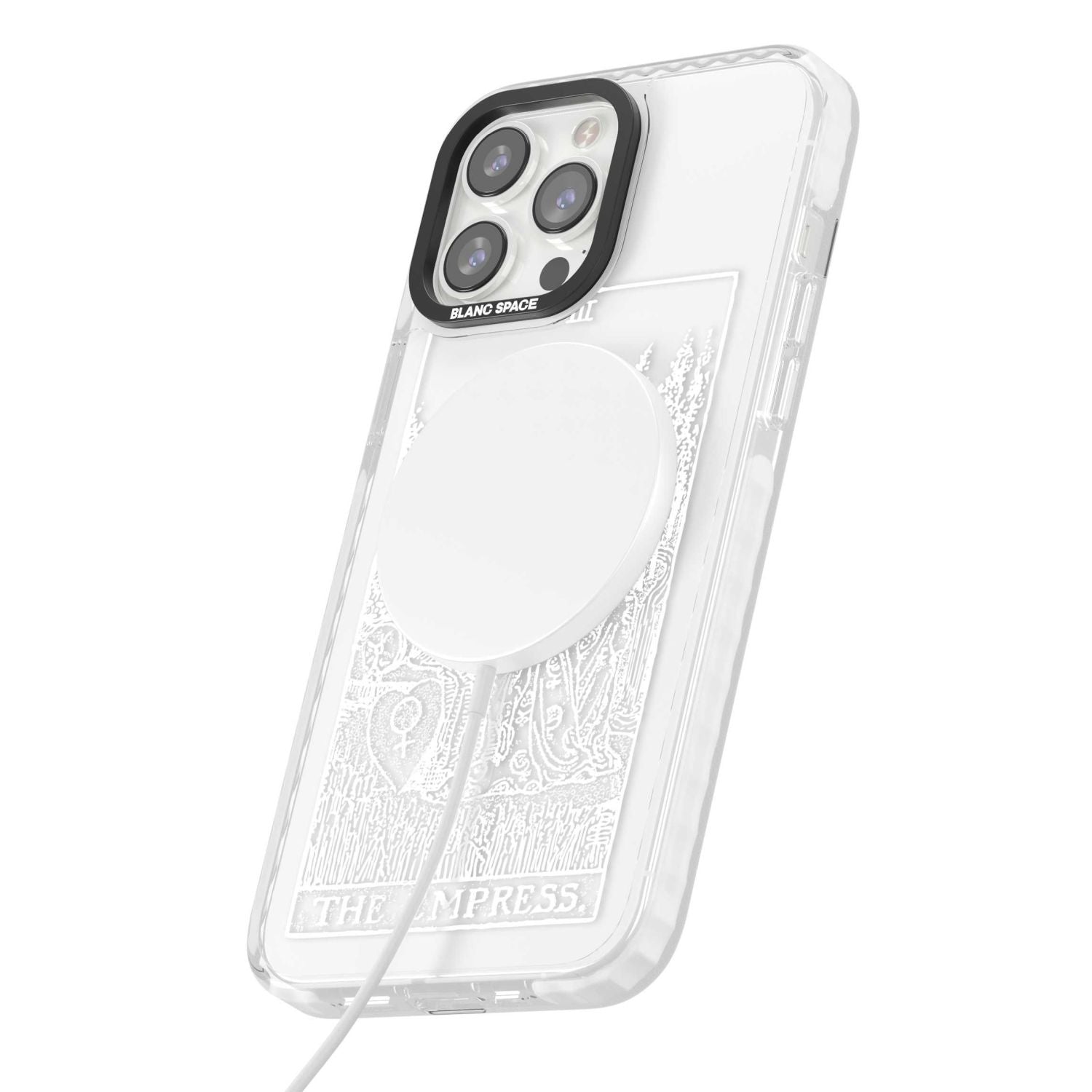 Personalised The Empress Tarot Card (White)