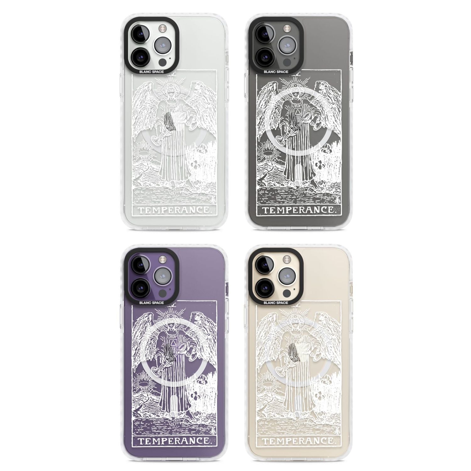 Personalised Temperance Tarot Card (White)