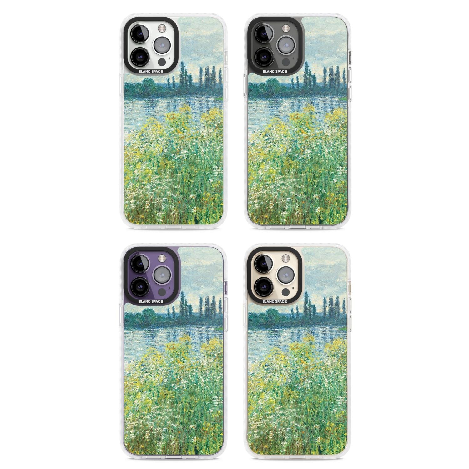 Banks Of The Seine By Claude Monet