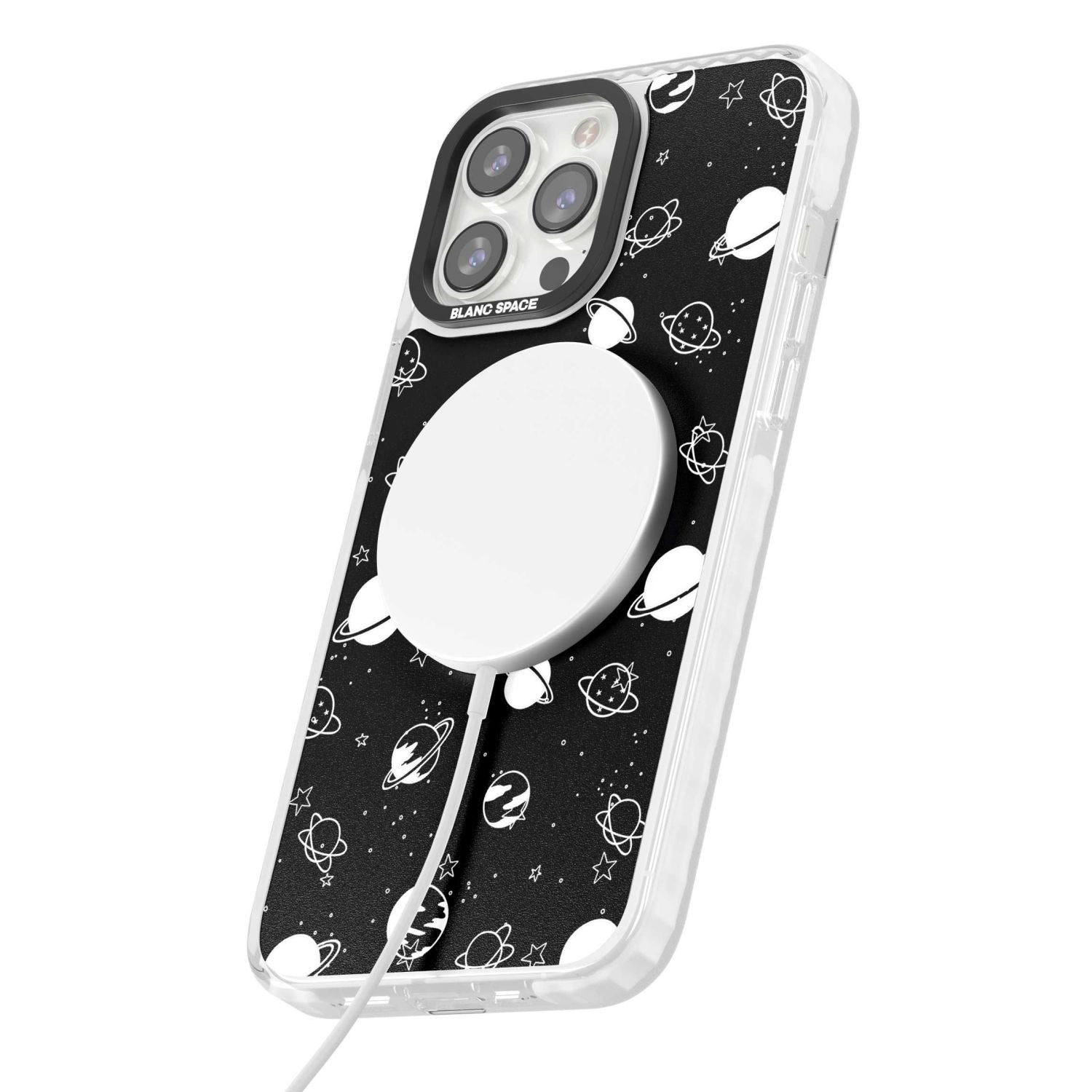 White Planets On Black