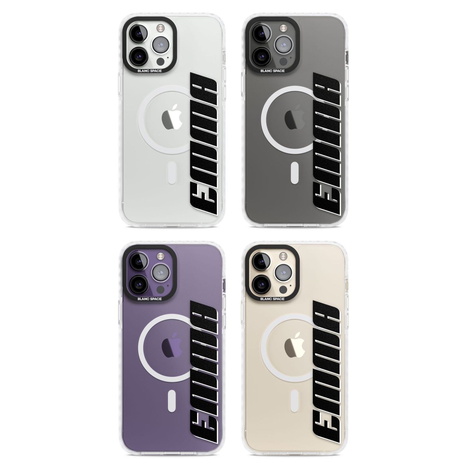 Personalised Vertical Bold Name