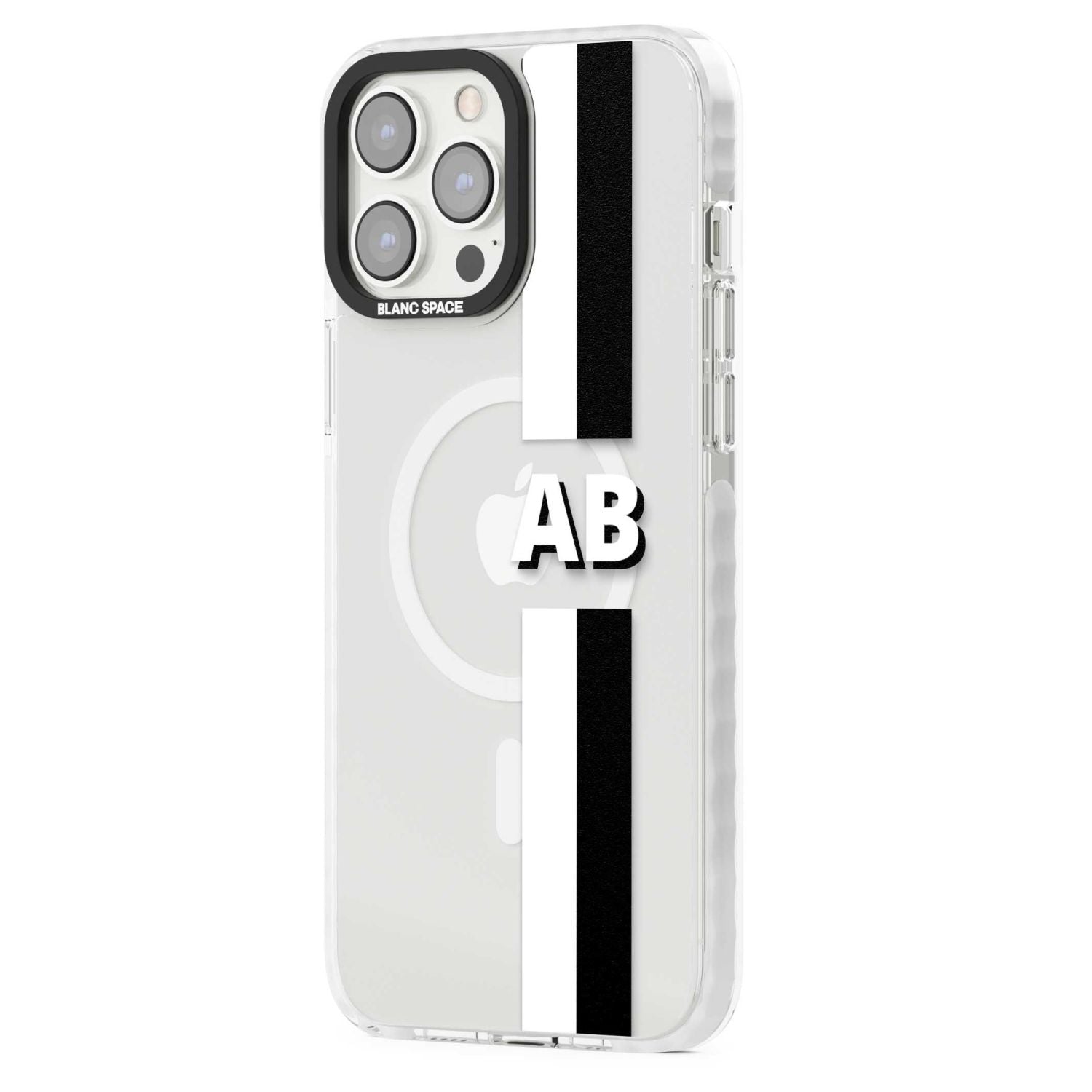 Personalised Bold Two Stripe Name