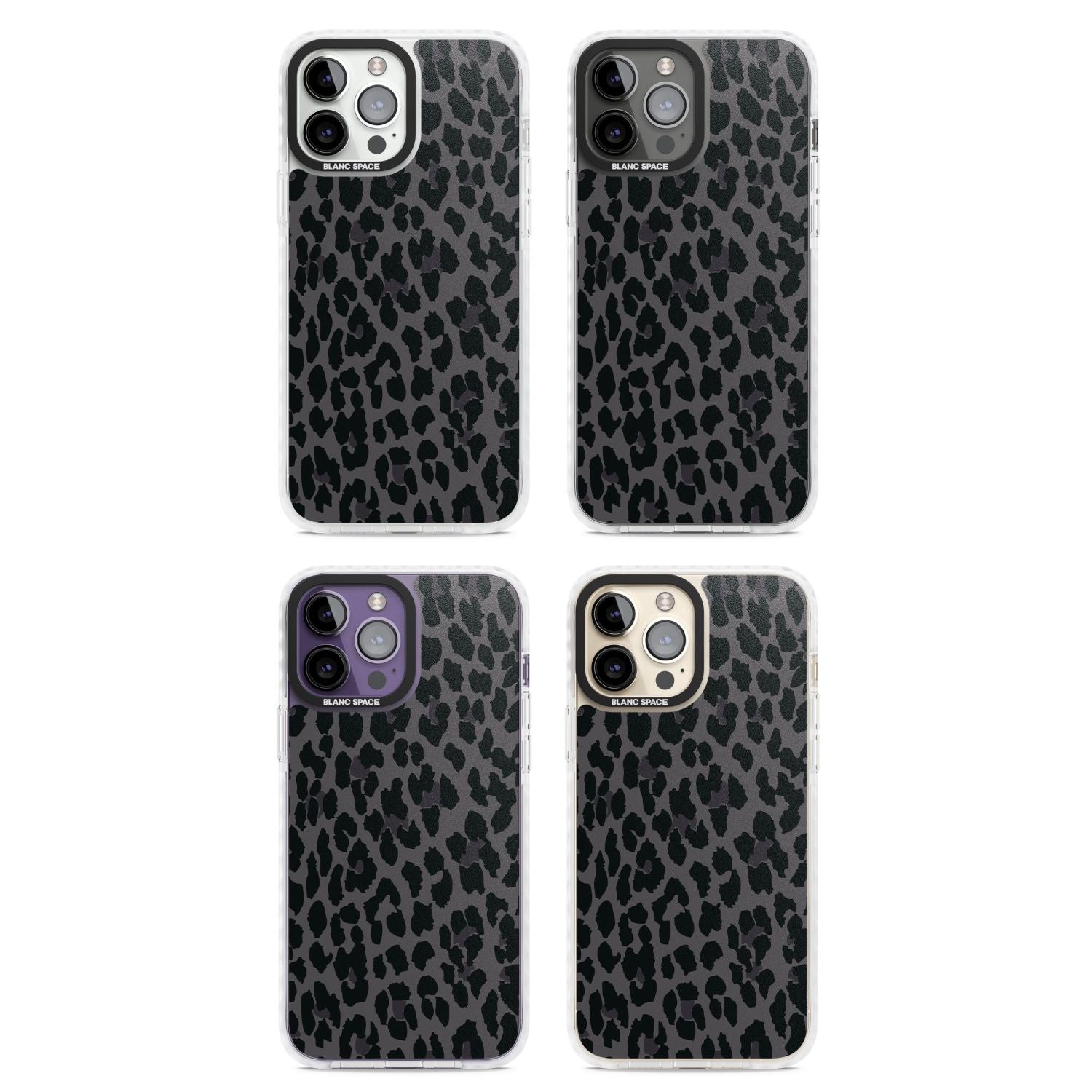 Dark Leopard Print