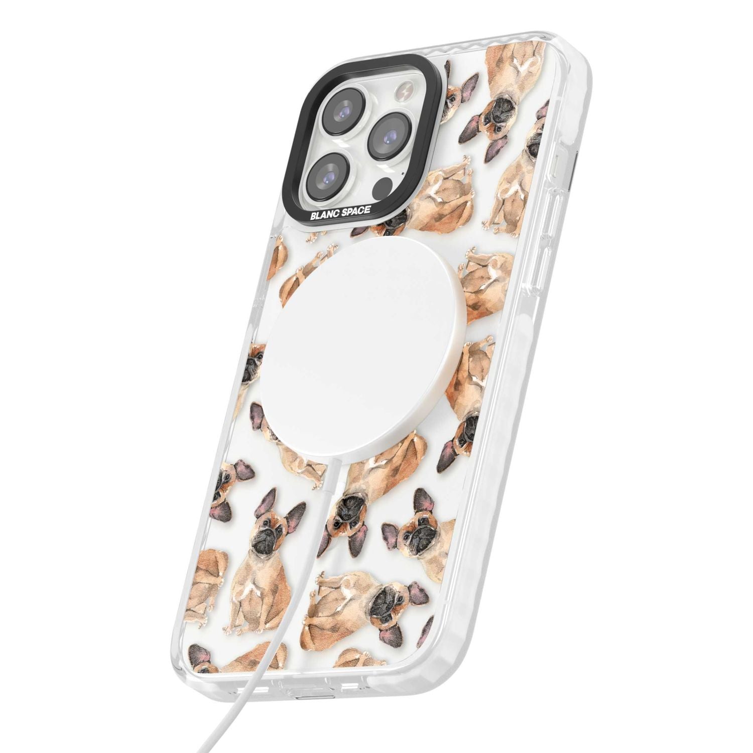 French Bulldog Watercolour Pattern