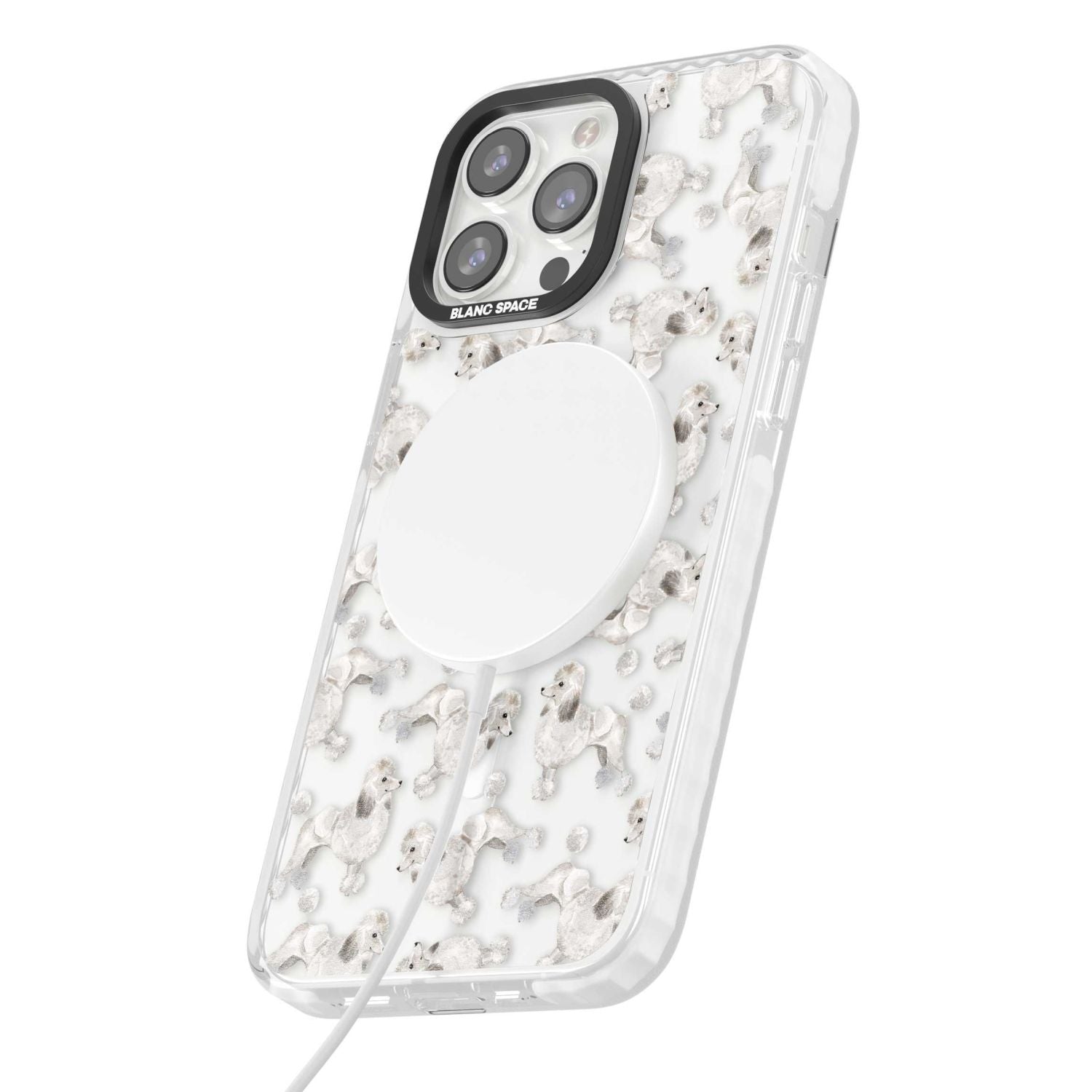 Poodle Watercolor Pattern