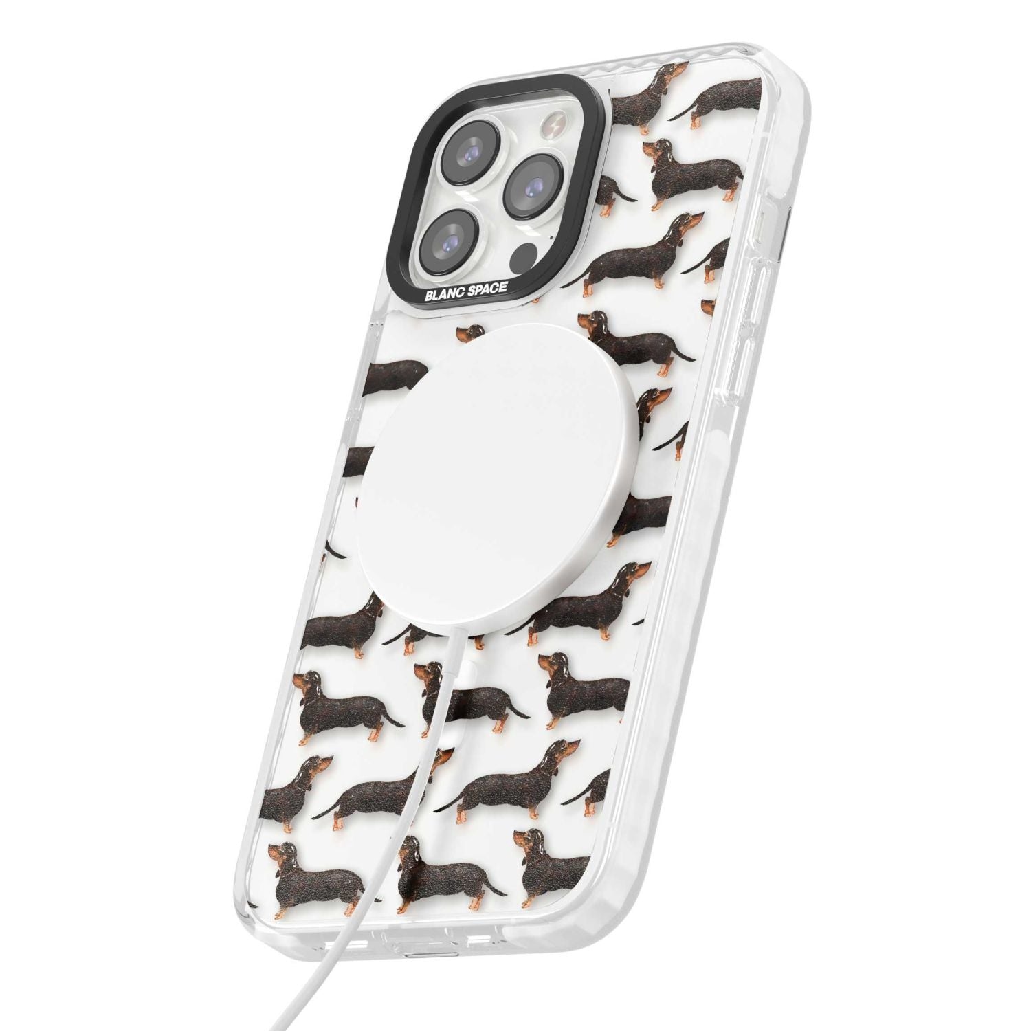 Dachshund Pattern Black Tan