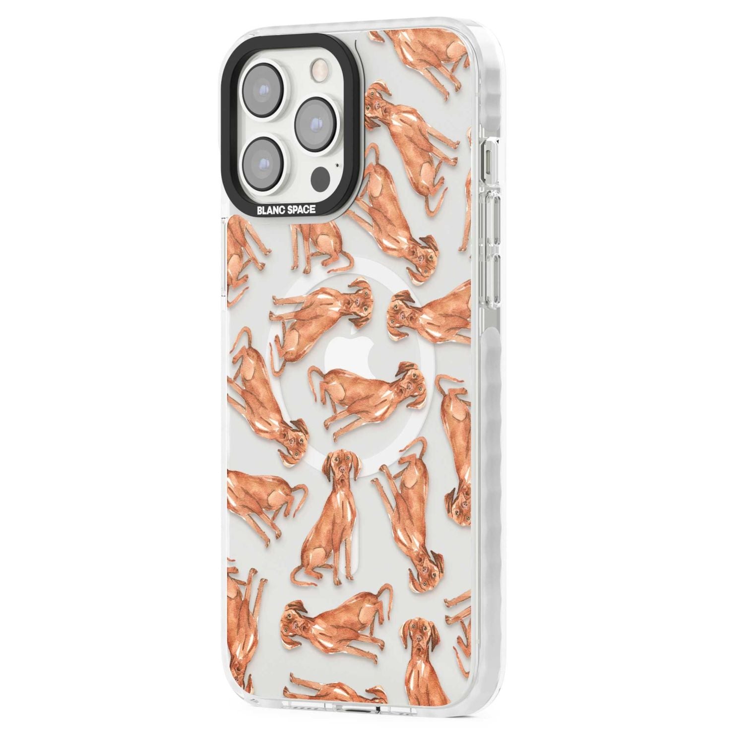 Hungarian Vizsla Watercolor Pattern