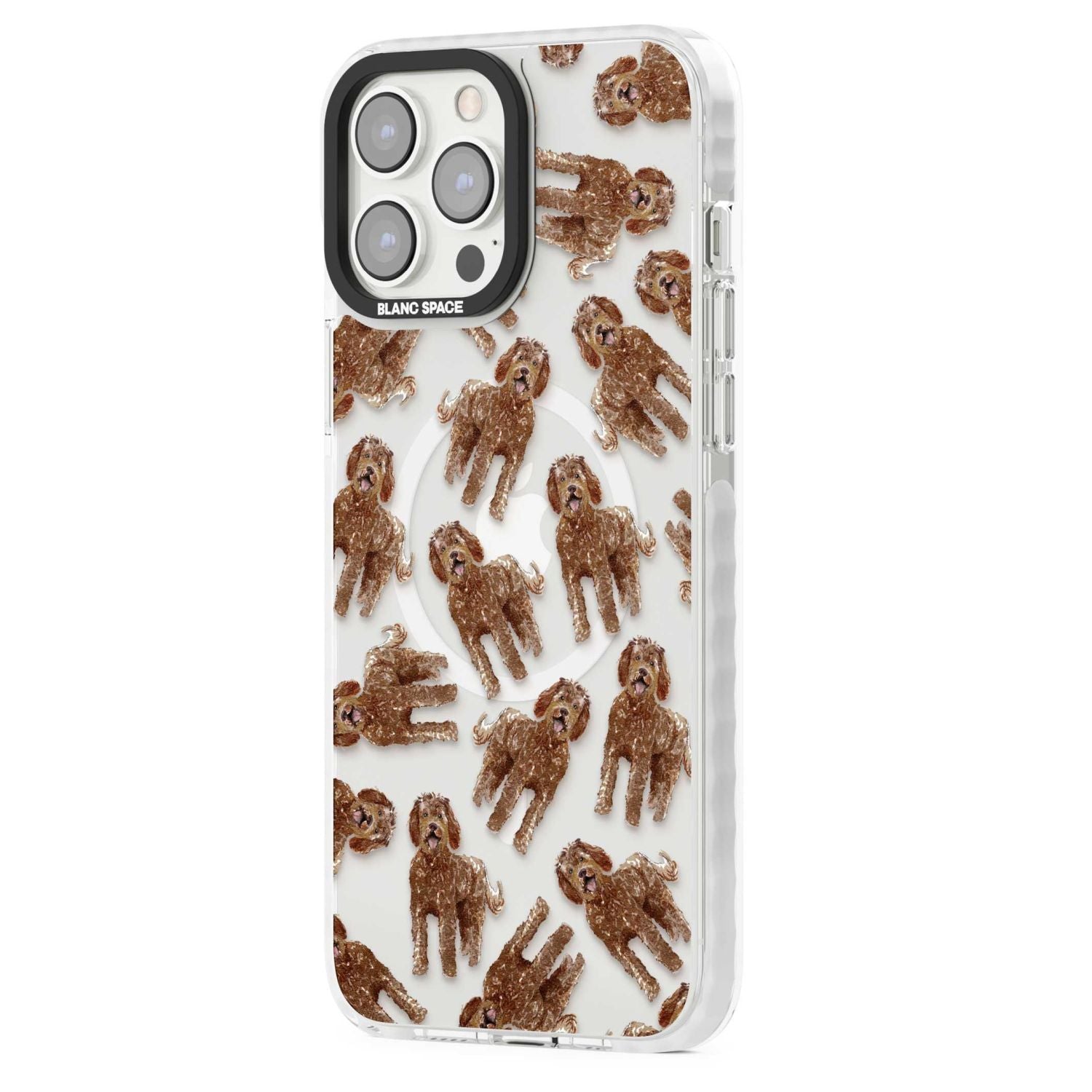 Labradoodle Brown Pattern