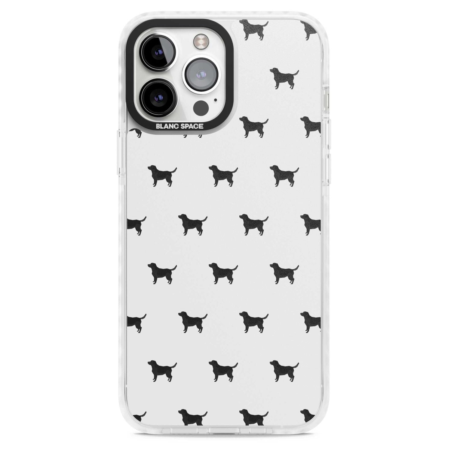 Black Labrador Spot Pattern
