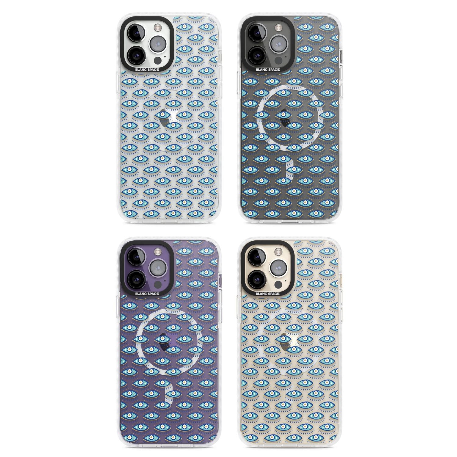 Psychedelic Eyes Pattern Color