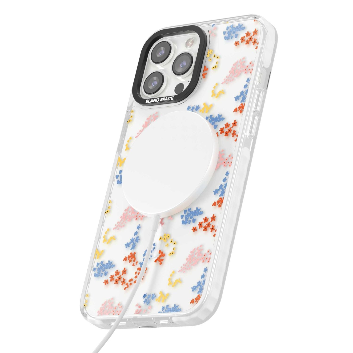 Floral Confetti: Transparent Delight
