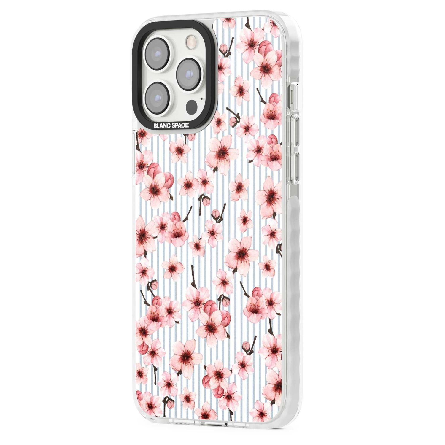 Cherry Blossoms Striped