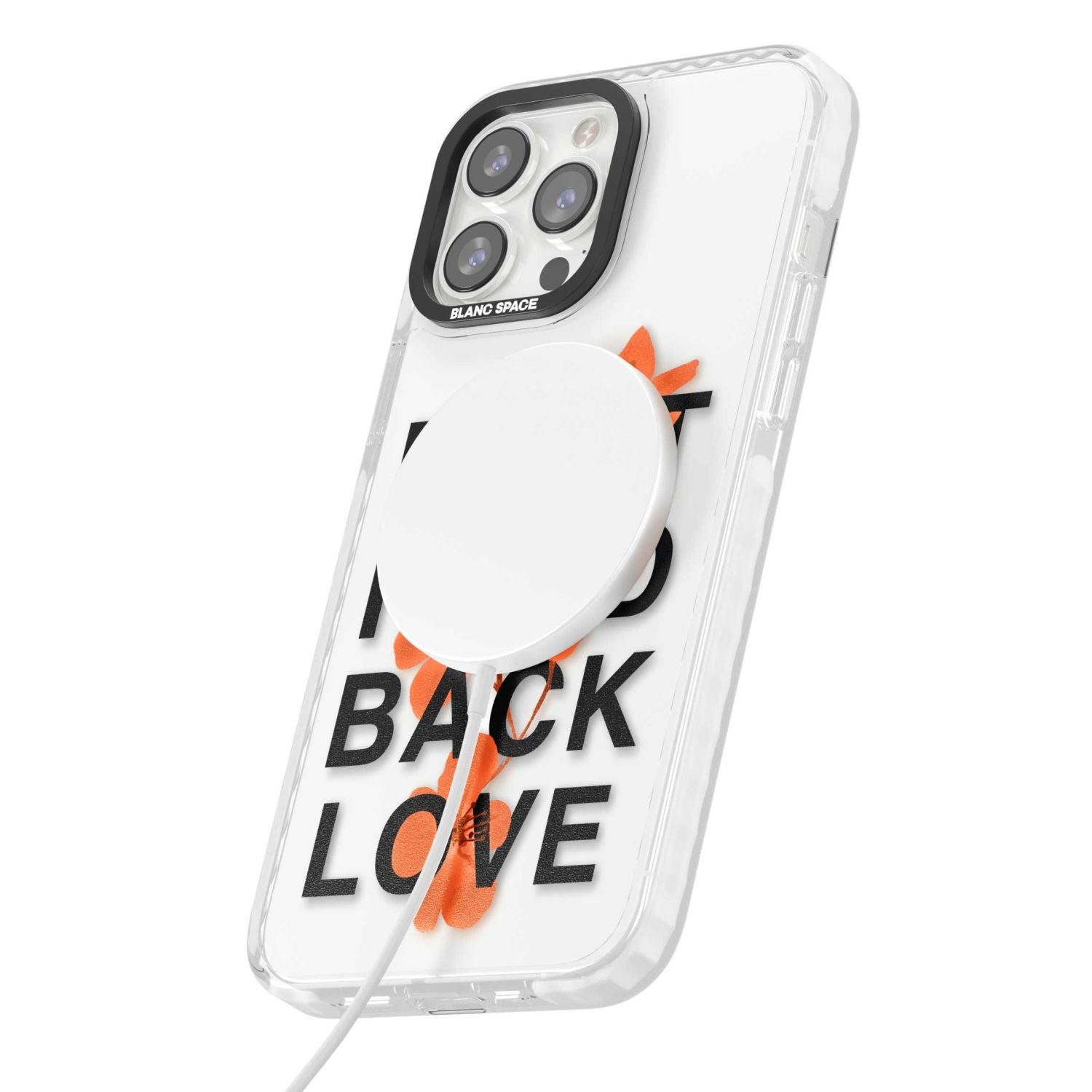 Don'T Hold Back Love Orange & Black